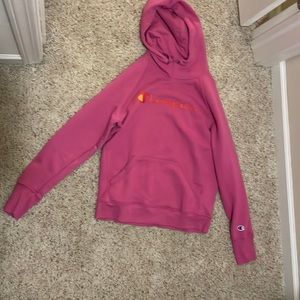 Champion Hoodie - Pink - Size small